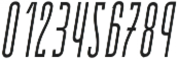Bismark Light Italic otf (300) Font OTHER CHARS