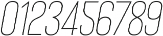 Bison Light Italic ttf (300) Font OTHER CHARS