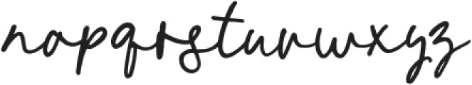 Bisou Darling Regular otf (400) Font LOWERCASE