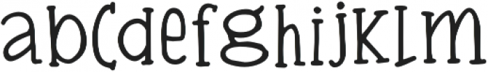 Bisquit otf (400) Font LOWERCASE