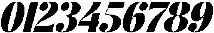 Bistika Italic otf (400) Font OTHER CHARS