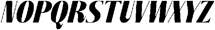 Bistika Italic otf (400) Font UPPERCASE