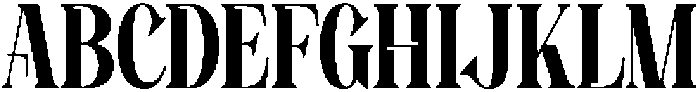 Bistoric Historic otf (400) Font UPPERCASE