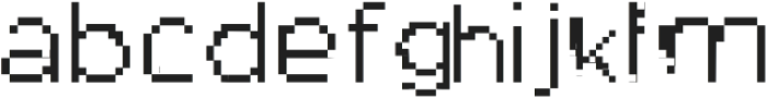 Bit master Thin ttf (100) Font LOWERCASE