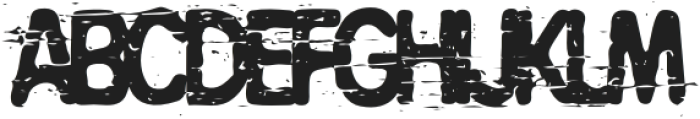 Bitblast Sans Textured otf (400) Font UPPERCASE