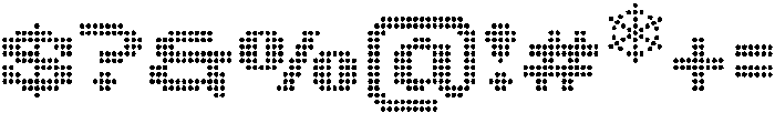 Bitcloid Regular otf (400) Font OTHER CHARS