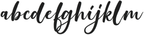 BiteloverBrushScript-Regular otf (400) Font LOWERCASE