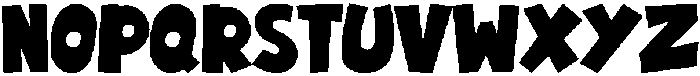 Bitey Crumb Regular otf (400) Font UPPERCASE