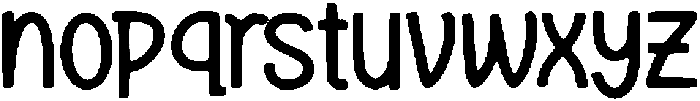 Bitijo ttf (400) Font LOWERCASE