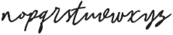 Bitlamero Slant Bold Script Bold Italic otf (700) Font LOWERCASE