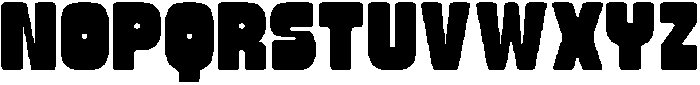 Bitsand Regular otf (400) Font UPPERCASE