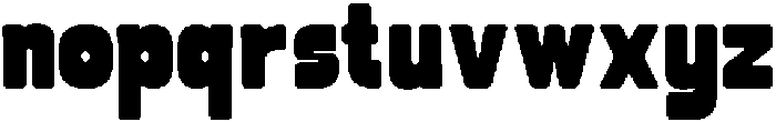 Bitsand Regular otf (400) Font LOWERCASE