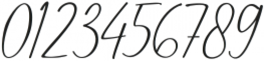 Bitterlove Signature otf (400) Font OTHER CHARS