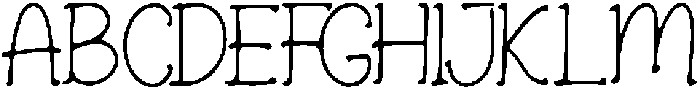 Biyeho ttf (400) Font UPPERCASE