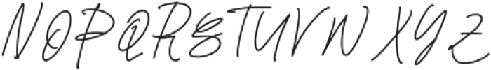 Biyenka Signature Regular otf (400) Font UPPERCASE