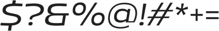 Bizmo-Oblique otf (400) Font OTHER CHARS