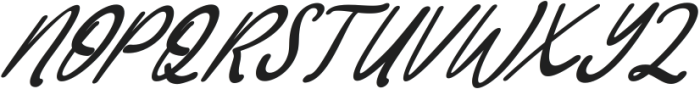 bialletta Italic otf (400) Font UPPERCASE