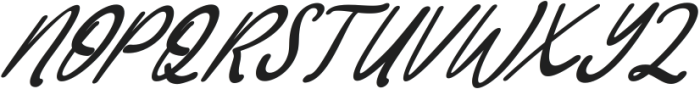 bialletta Italic ttf (400) Font UPPERCASE