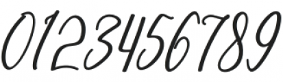 bigland Script Regular otf (400) Font OTHER CHARS