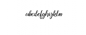 BicillestaTypeface Font LOWERCASE