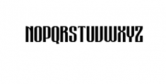 Bigiebang Font UPPERCASE