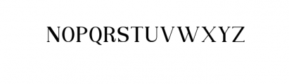 Bilderberg.otf Font UPPERCASE