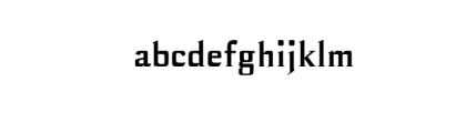 Birtle-Bold.otf Font LOWERCASE