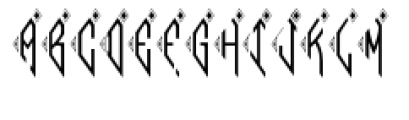 Bindi Monogram Font UPPERCASE