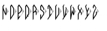 Bindi Monogram Font LOWERCASE