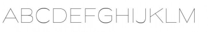 Biondi Sans Ultra Light Font LOWERCASE