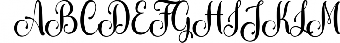 Bianca Romantic - Lovely Font Font UPPERCASE
