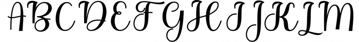 Bidgette Font UPPERCASE