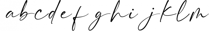 Bierang Signature Font Font LOWERCASE