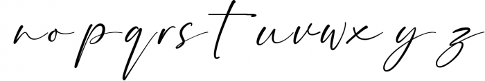 Bierang Signature Font Font LOWERCASE