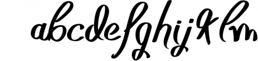 Big Eddie Script Typeface 2 Font LOWERCASE