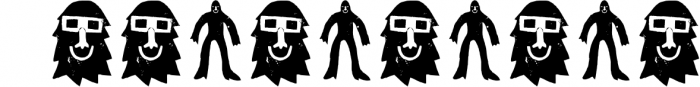 BigFoot Forest Font OTHER CHARS