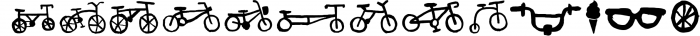 Bikepark 5 Font LOWERCASE