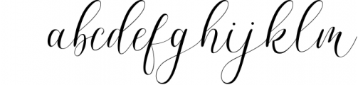 Billaneiva Typeface Font LOWERCASE