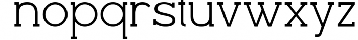 Billionary Font LOWERCASE