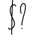 Billystuck Signature Font OTHER CHARS