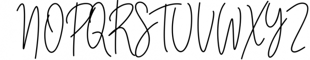 Billystuck Signature Font UPPERCASE