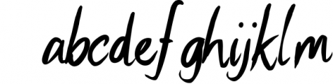 Bimba Typeface Font LOWERCASE