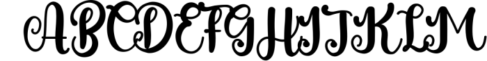 Binding - New Handwritten Font Font UPPERCASE