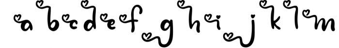 Birani - Lovely Handwritten Font 1 Font LOWERCASE