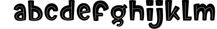 Birly | 2 Cute Font Style 1 Font LOWERCASE