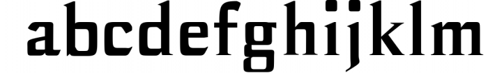 Birtle Serif Font Family Font LOWERCASE