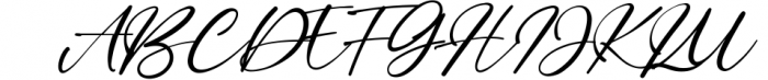 Bitley Anthem - Handwritten Font Font UPPERCASE