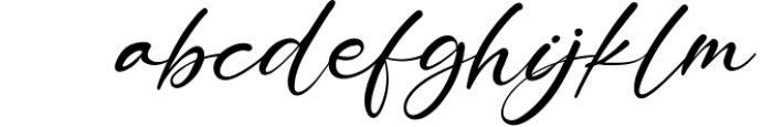 Bitley Anthem - Handwritten Font Font LOWERCASE