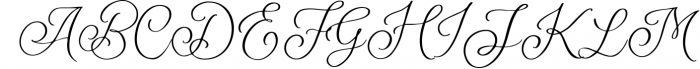 Bitterdine - Natural Calligraphy Font UPPERCASE