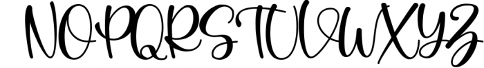 Bitterlove - Modern Calligraphy Font UPPERCASE